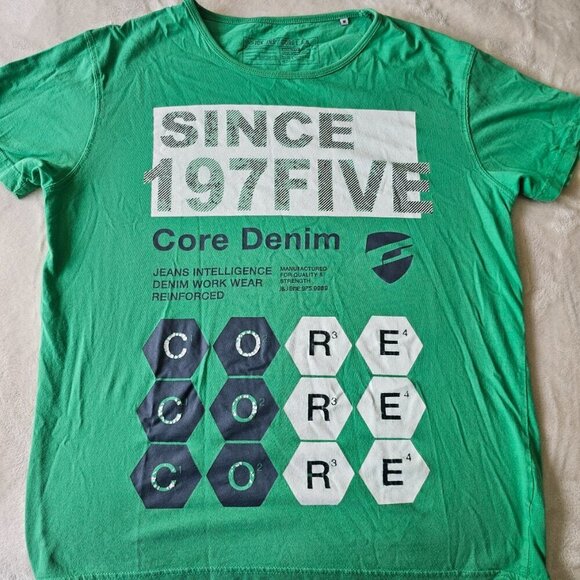 Jack Jones Men's Short Sleeved T-Shirt, Size M, Green - Picture 6 of 12